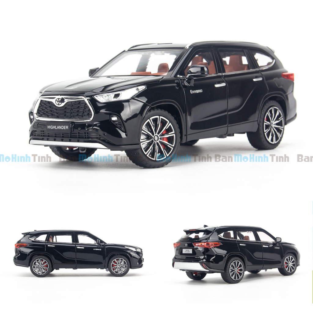  Mô hình xe Toyota Highlander 2021 1:24 Jinlifang 