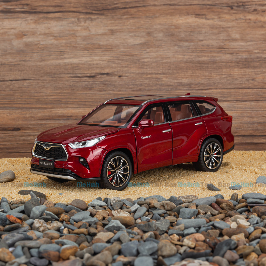  Mô hình xe Toyota Highlander 2021 1:24 Jinlifang 
