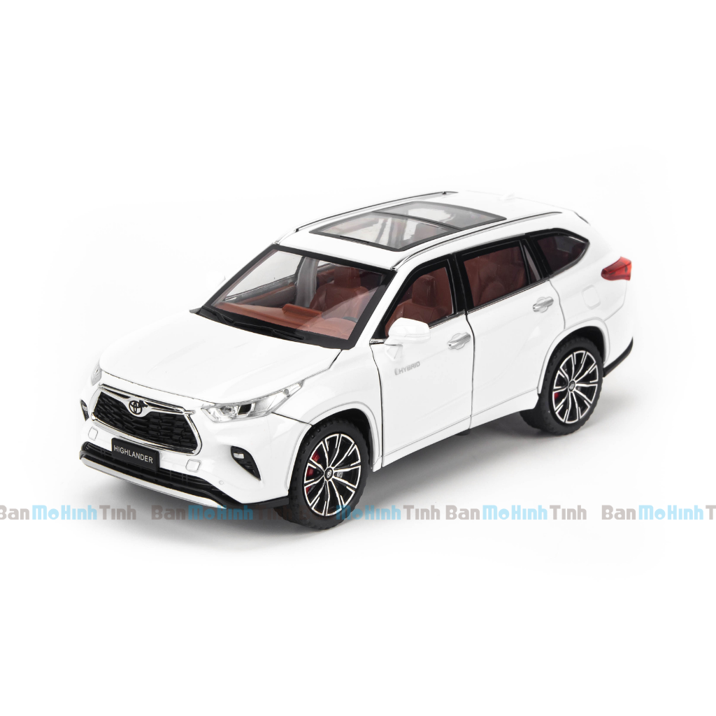  Mô hình xe Toyota Highlander 2021 1:24 Jinlifang 