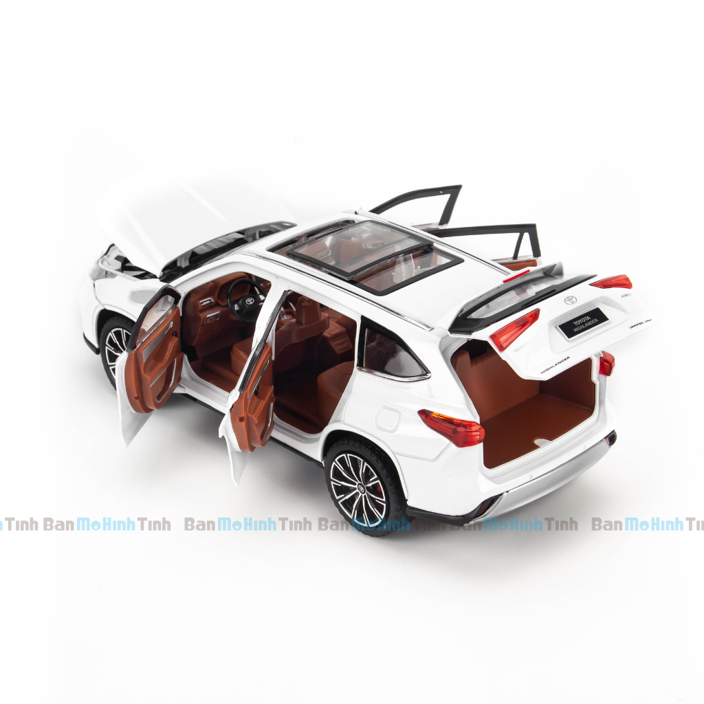  Mô hình xe Toyota Highlander 2021 1:24 Jinlifang 