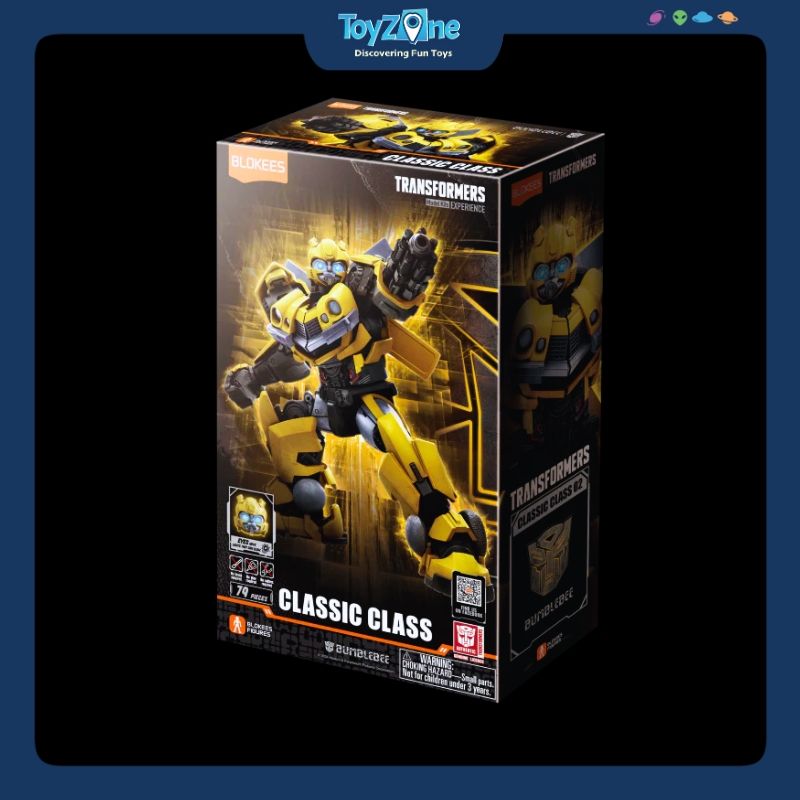  Mô Hình Đồ Chơi Lắp Ráp Transformers Classic Class 02 Bumblebee Rise Of The Beasts ( Quái Thú Trỗi Dậy ) BLOKEES 
