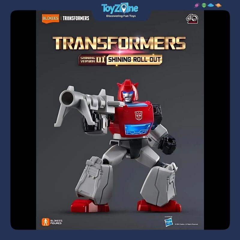 Mô hình đồ chơi Lắp ráp Blind box Transformers Shining Version 1 Shining Roll Out Model Kits BLOKEES