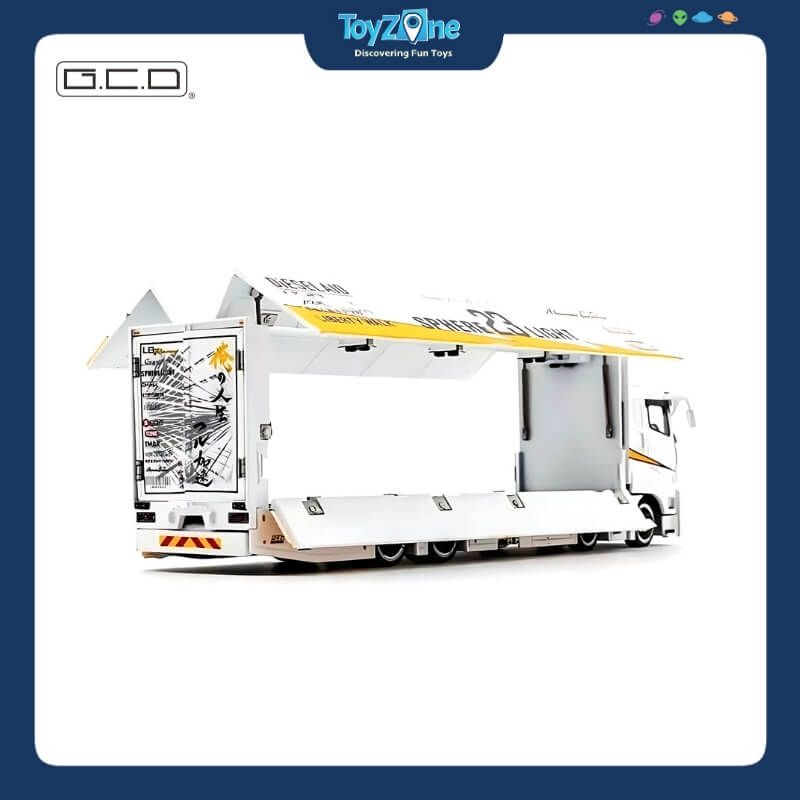 Mô hình xe LB Trucks Mitsubishi Fuso Super Great 1:64 GCD