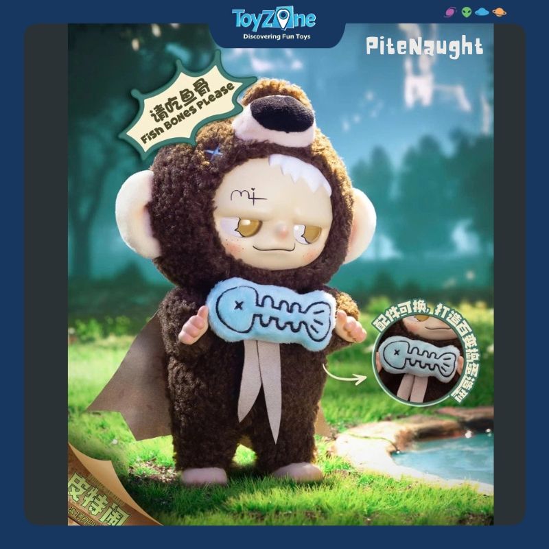 Mô hình Blind box Gấu bông Pitenaught Naughty League ( Liên Minh Tinh Nghịch ) RONGCREATOR
