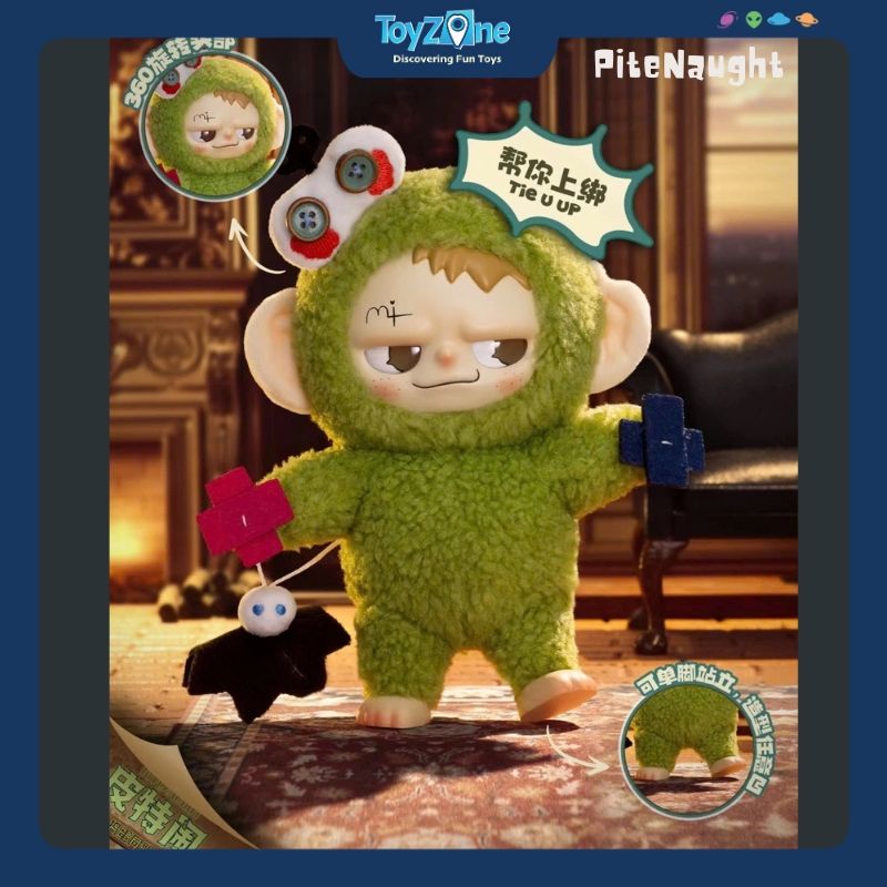 Mô hình Blind box Gấu bông Pitenaught Naughty League ( Liên Minh Tinh Nghịch ) RONGCREATOR
