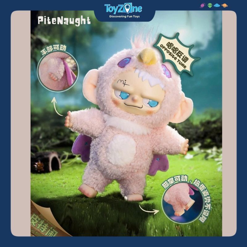 Mô hình Blind box Gấu bông Pitenaught Naughty League ( Liên Minh Tinh Nghịch ) RONGCREATOR