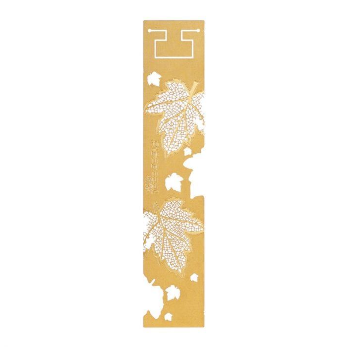  Mô hình thép thẻ kim loại đánh dấu trang sách Bookmark 3D Maple (Hình Lá Phong) (Gold) - Piececool TL015 