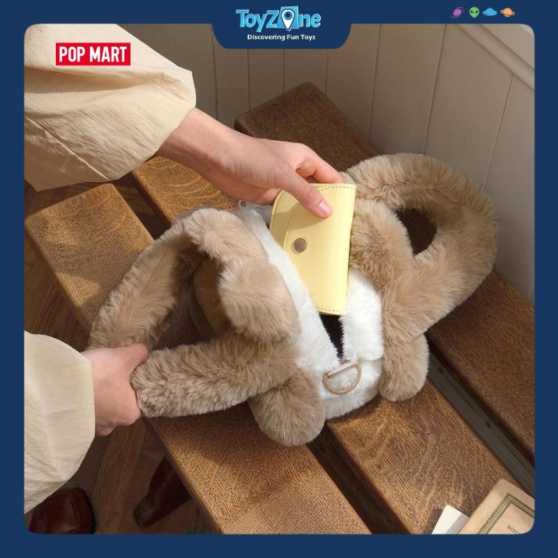 Túi Đeo Chéo Labubu The Monsters Classic Series Plush Flower Bag ( Túi Hoa Labubu ) POP MART