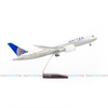  Mô hình máy bay United Airlines Boeing 47cm lắp ráp có đèn Everfly 