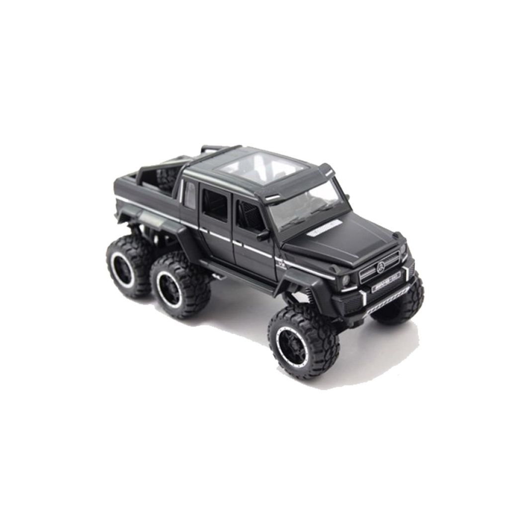  Mô hình xe Mercedes Benz G63 AMG 6x6 Black 1:32 Newao Alloy 