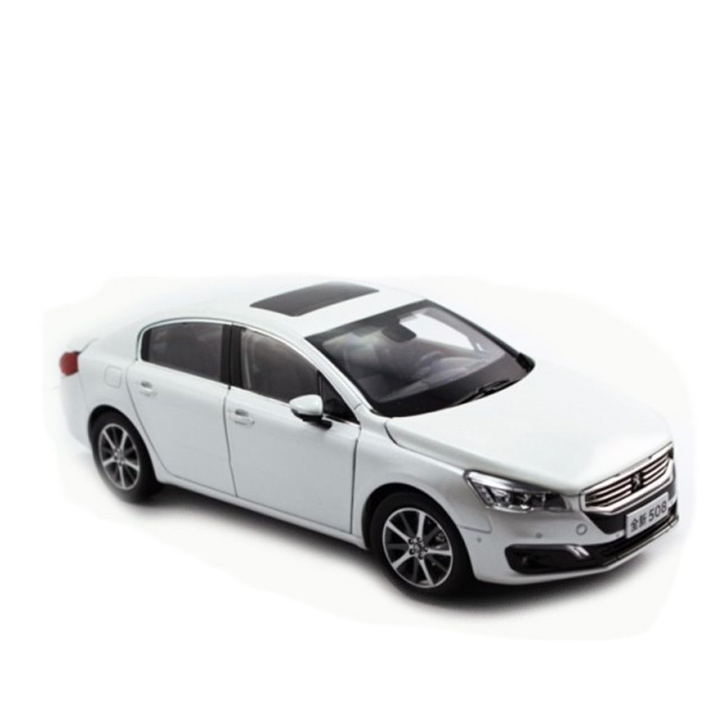 Mô hình xe Peugeot 508 White 1:18 Paudi