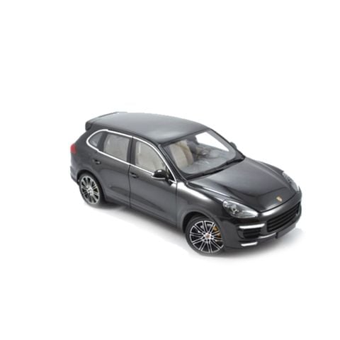 Mô hình xe Porsche Cayenne Turbo S 2014 Black 1:18 Minichamps