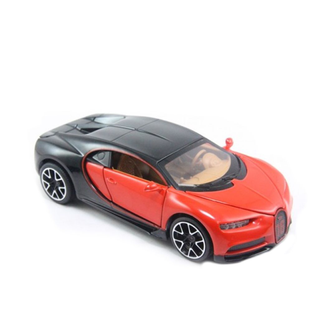  Mô hình xe Bugatti Chiron 2015 Red 1:32 Miniauto 