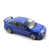  Mô hình xe Mitsubishi Evo Blue 1:18 Paudi 