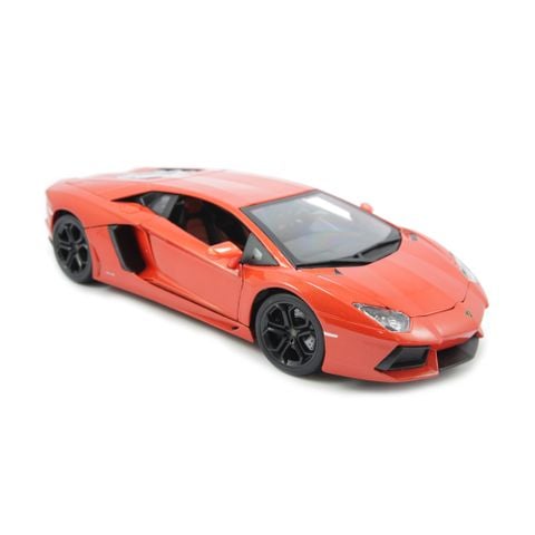 Mô hình xe Lamborghini Aventador LP700-4 Met Orange 1:18 Bburago - MH18-11033