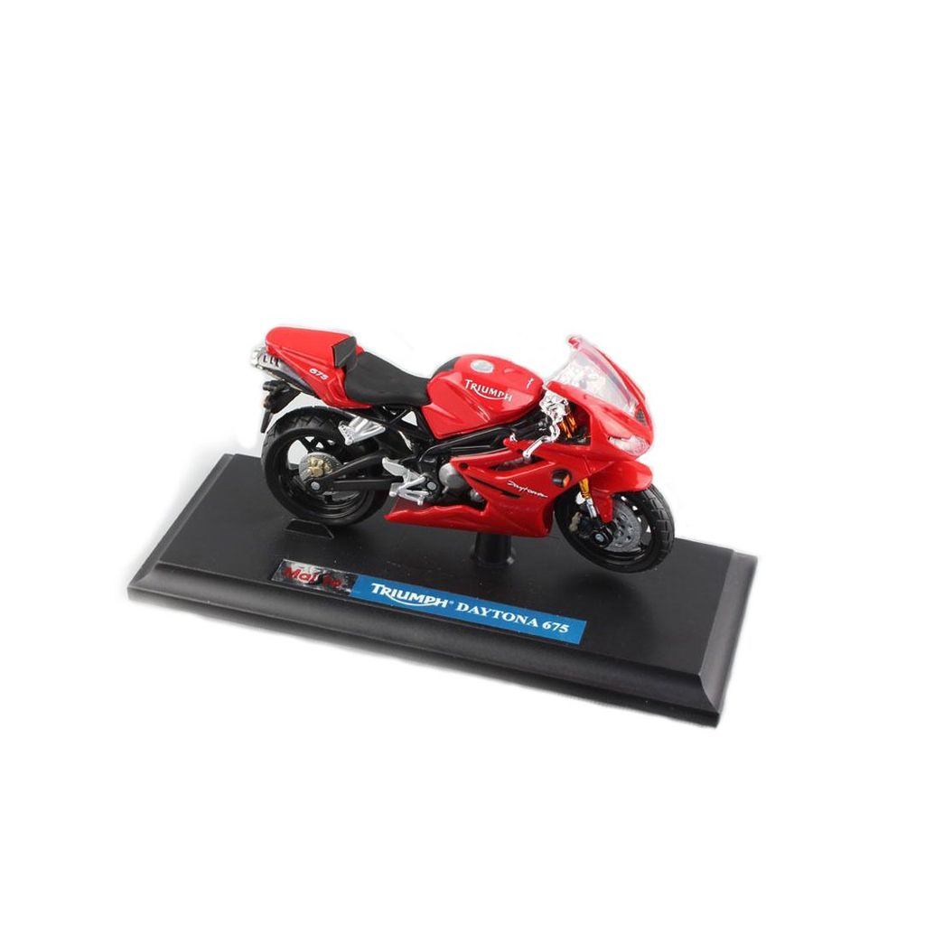  Mô hình xe mô tô Triump Daytona 675 1:18 Maisto 