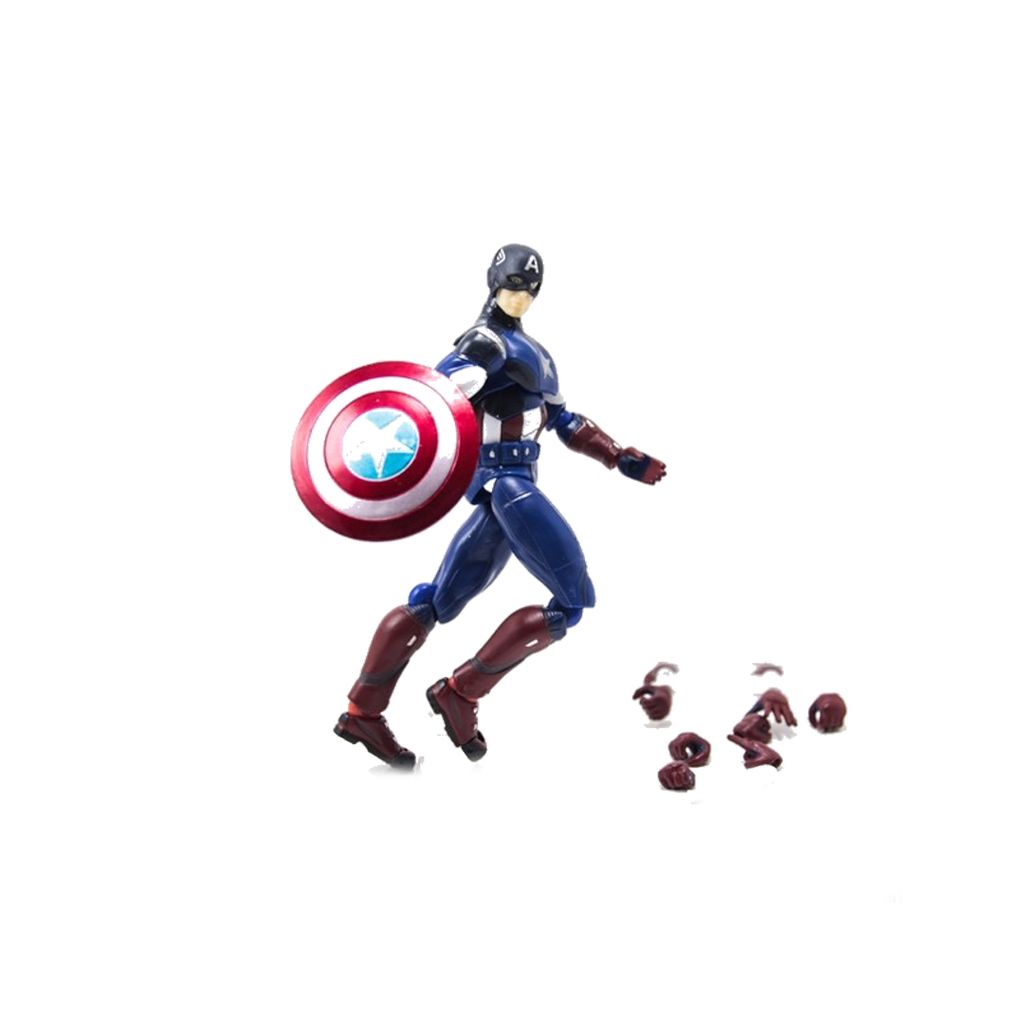 Mua Mô Hình Siêu Nhân Người Sắt IRon Man Người Nhện Spider Man Đội Trưởng  Mỹ Captain America Cao 17cm Avengers 4 Endgame  Yeep