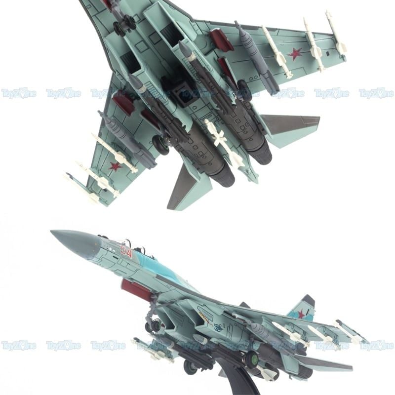 Mô hình máy bay chiến đấu Su-35 Super Flanker Russian Air Force 1:100 Nsmodel