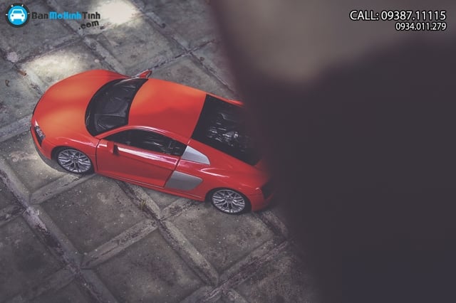 Mô hình xe ô tô XE AUDI R8 V10 RED