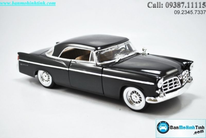  Mô hình xe Chrysler 300B - 1956 Black 1:18 Maisto 