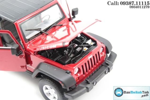 JEEP WRANGLER RUBICON MO HINH XE JEEP WRANGLER RUBICON