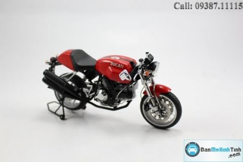 Mô hình xe mô tô  Ducati Sport 1000 Red 1:12 Autoart