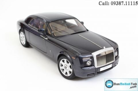 Mô hình xe Rolls Royce Phantom Coupe Darkest Tungsten 1:18 Kyosho