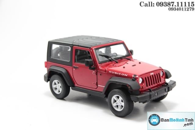 JEEP WRANGLER RUBICON MO HINH XE JEEP WRANGLER RUBICON