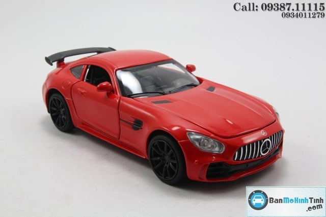 Mô hình xe ô tô XE-MERCEDES AMG GT RED