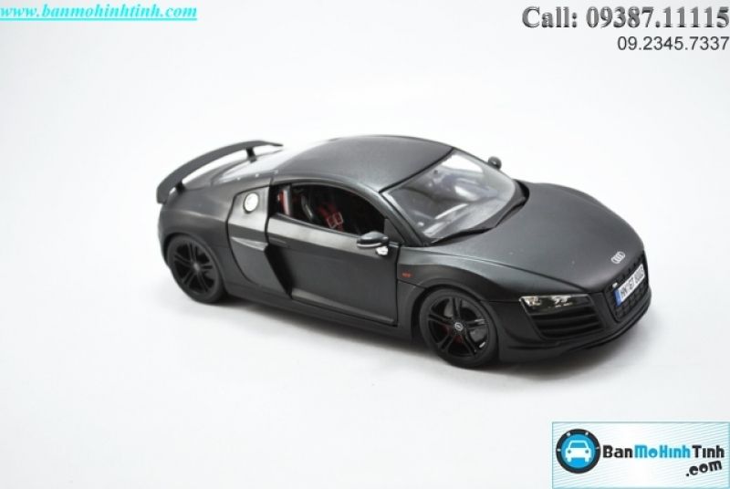  Mô hình xe Audi R8 GT Black 1:18 Maisto 