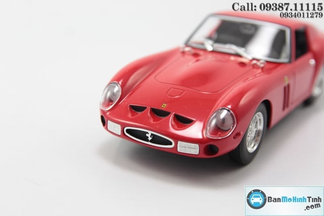 Mô hình xe ô tô SIÊU XE FERRARI 250 GTO RED 1:24 BBURAGO