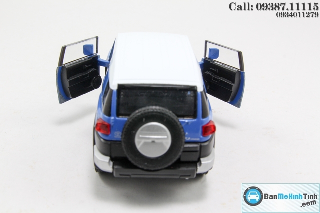 XE Mô hình xe ô tô-TOYOTA FJ CRUISER BLUE