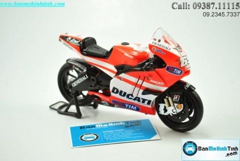 Mô hình xe mô tô  Ducati GP 2011 No.69 1:12 Newray
