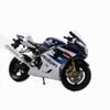  Mô hình xe mô tô Suzuki GSX-R750 Blue 1:18 Welly-12803 