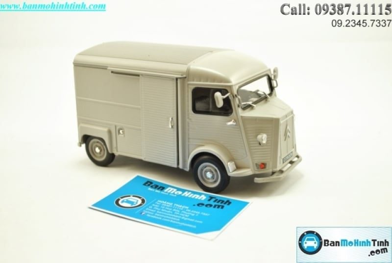  Mô hình xe Citroen Type H Grey 1:24 Welly 