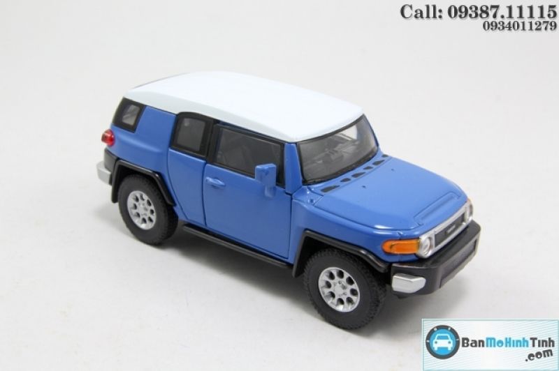  Mô hình xe Toyota FJ Cruiser Blue 1:36 Welly 