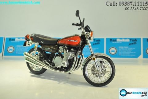 Mô hình xe mô tô  Kawasaki 1973 750RS Orange 1:12 Joycity
