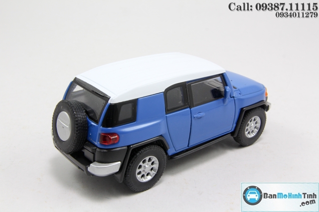 XE Mô hình xe ô tô-TOYOTA FJ CRUISER BLUE