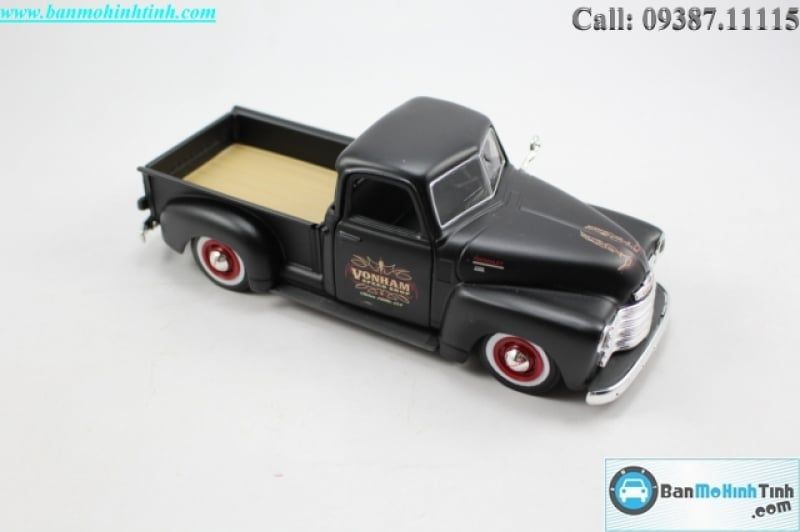  Mô hình xe Chevrolet 3100 Pickup 1950 Black 1:24 Maisto 