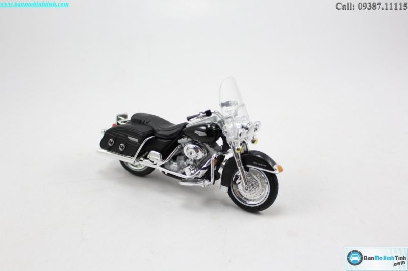  Mô hình xe mô tô Harley - Davidson FLHR Road King Classic 2001 1:18 Maisto 