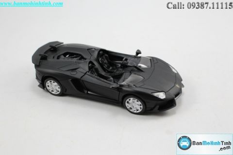 Mô hình xe Lamborghini Aventador J Black 1:32 Doublehorses
