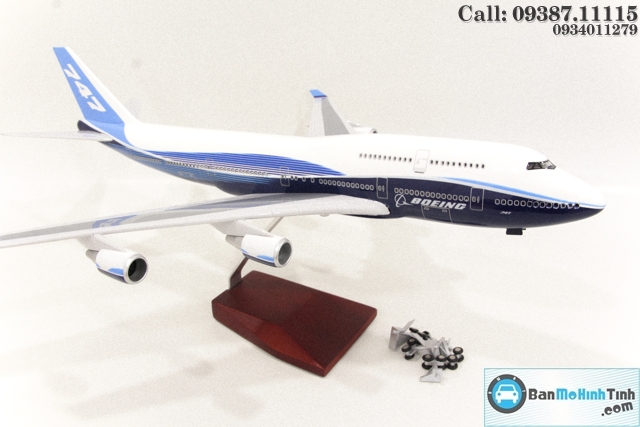 MAY BAY BAY CO DEN LED B747 ORIGINAL MO HINH MAY BAY BAY CO DEN LED B747 ORIGINAL