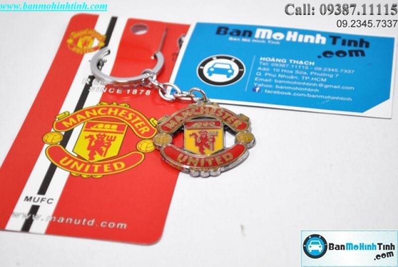  Móc khoá logo Manchester UNIted Club 