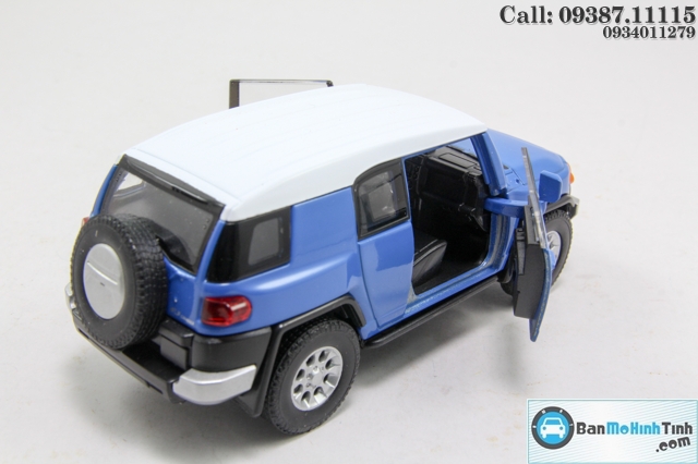 XE Mô hình xe ô tô-TOYOTA FJ CRUISER BLUE