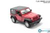 Mô hình xe Jeep Wrangler Rubicon Red - Closed Top 1:24 Welly