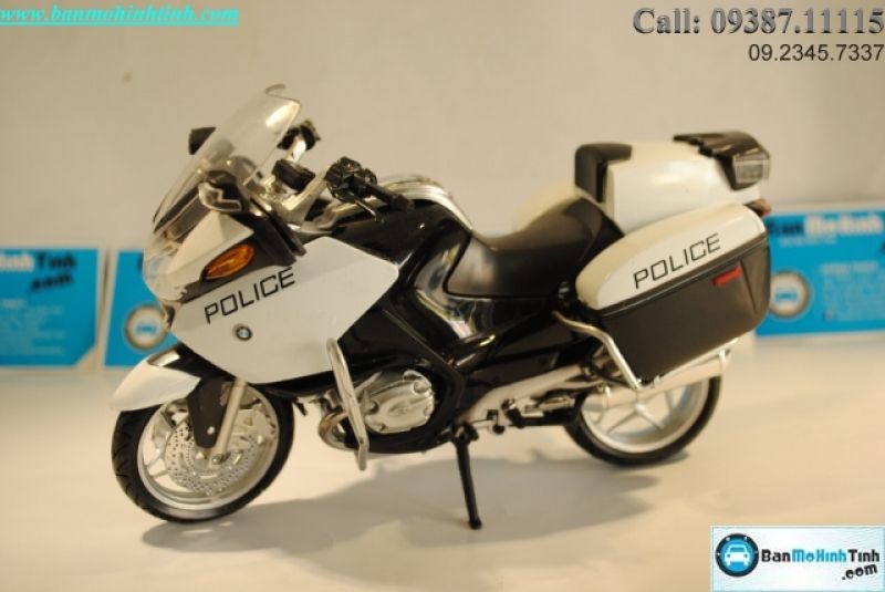  Mô hình xe mô tô  BMW R1200RT-P Police Car 1:12 Newray 