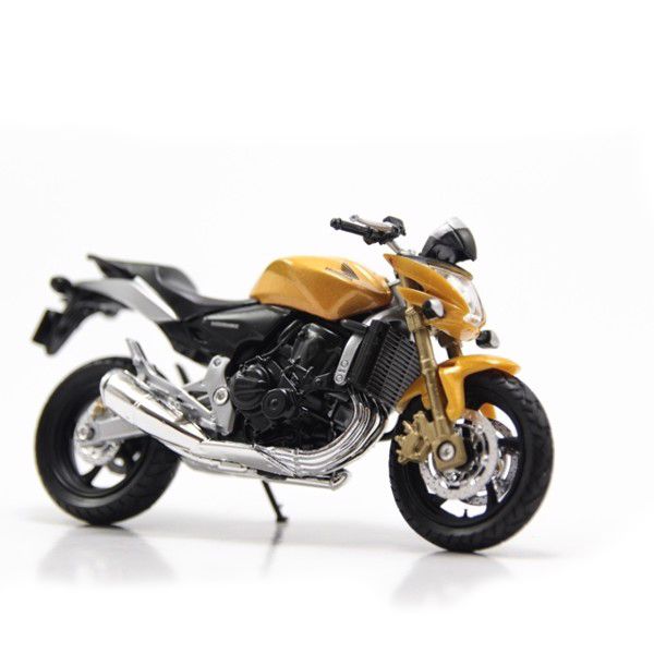  Mô hình xe mô tô Honda Hornet Gold 1:18 Welly-12830 