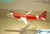  Mô hình máy bay Air Asia Airbus A330 16cm Everfly 