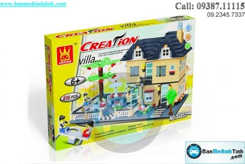 Mô hình lắp ráp nhà Villa No.34053 Wangen