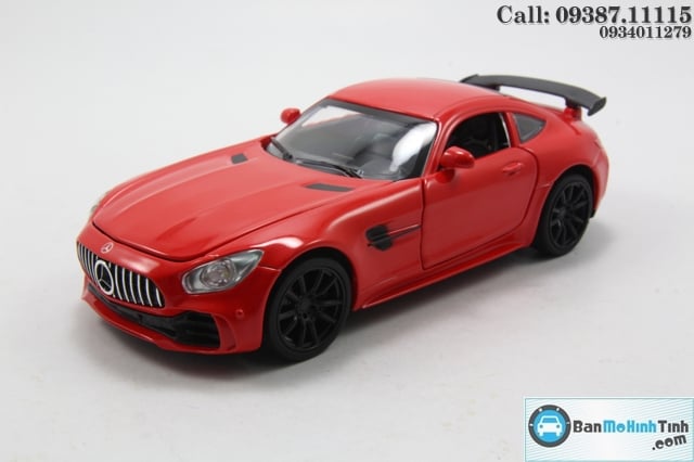 Mô hình xe ô tô XE-MERCEDES AMG GT RED